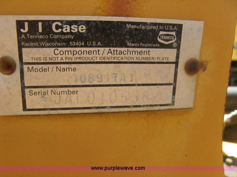 image for item K8708 1996 Case 660 trencher