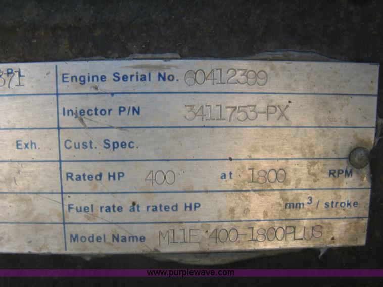 image for item K8709 1996 Peterbilt 357 semi truck