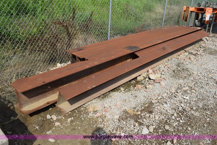 image for item L3484 (5) assorted H beams