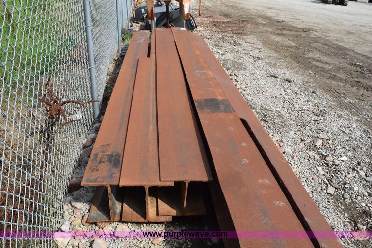 image for item L3484 (5) assorted H beams