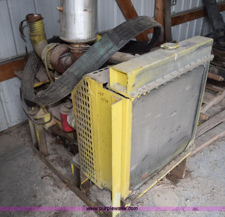 image for item L3496 Cummins four cylinder turbo diesel engine