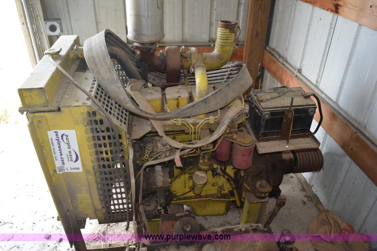 image for item L3496 Cummins four cylinder turbo diesel engine