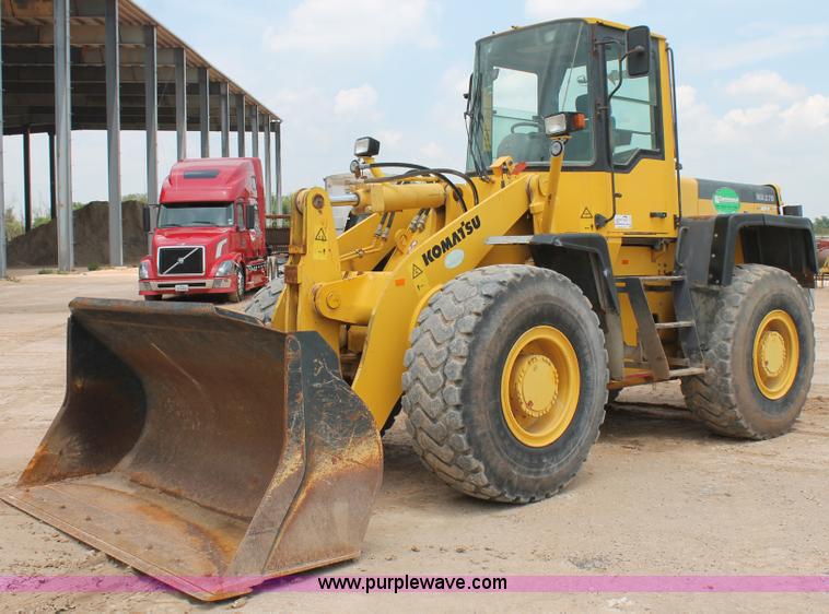 image for item L4368 2002 Komatsu WA270 wheel loader