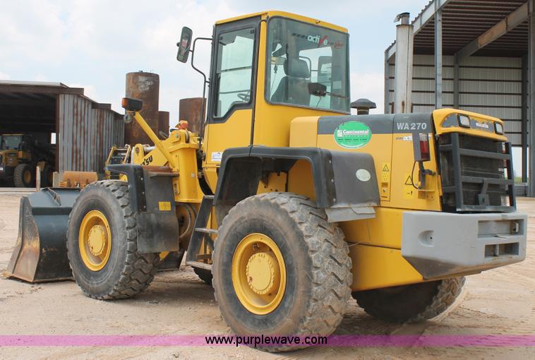 image for item L4368 2002 Komatsu WA270 wheel loader