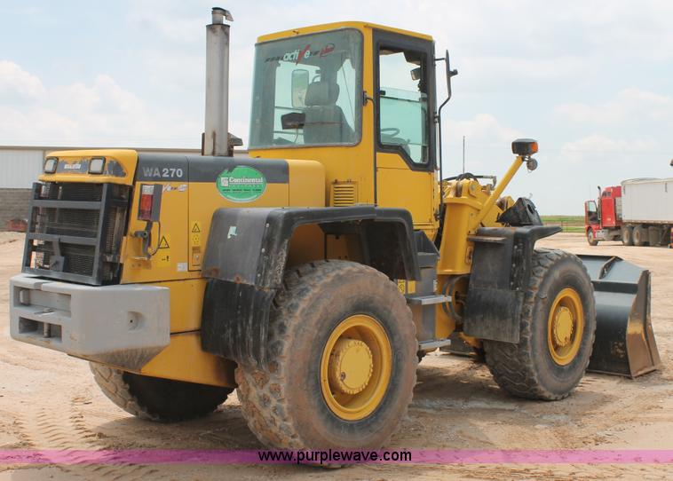 image for item L4368 2002 Komatsu WA270 wheel loader