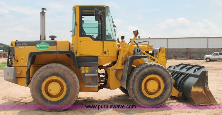 image for item L4368 2002 Komatsu WA270 wheel loader