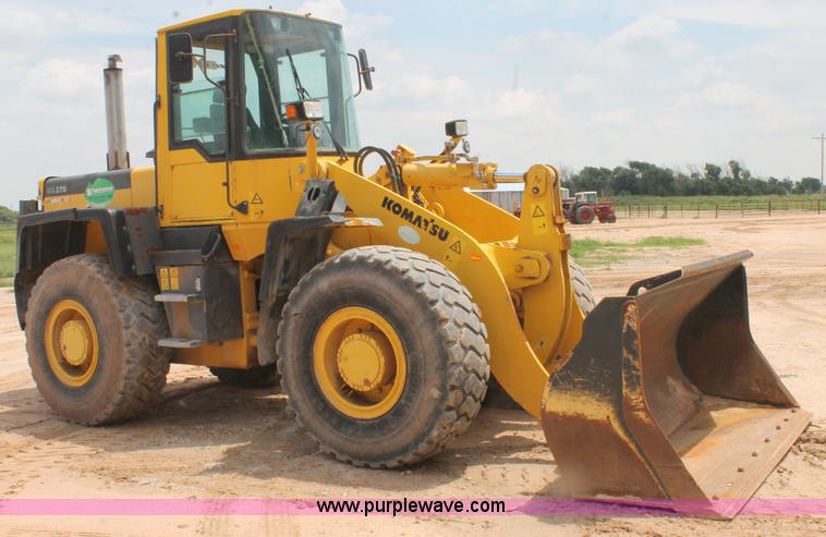 image for item L4368 2002 Komatsu WA270 wheel loader