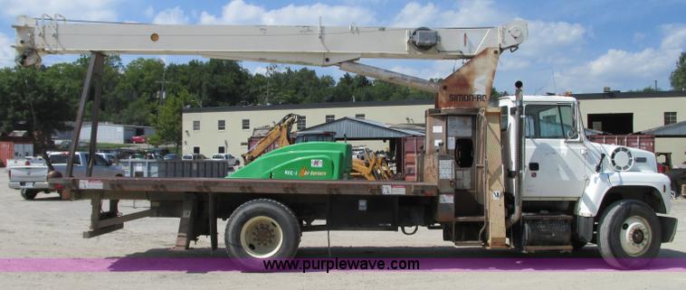 image for item R9329 1993 Ford LN8000 crane truck