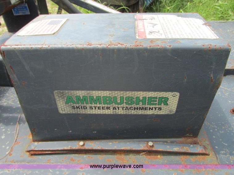 Ammbusher AM720 skid steer brush mower attachment in Blue Springs, MO