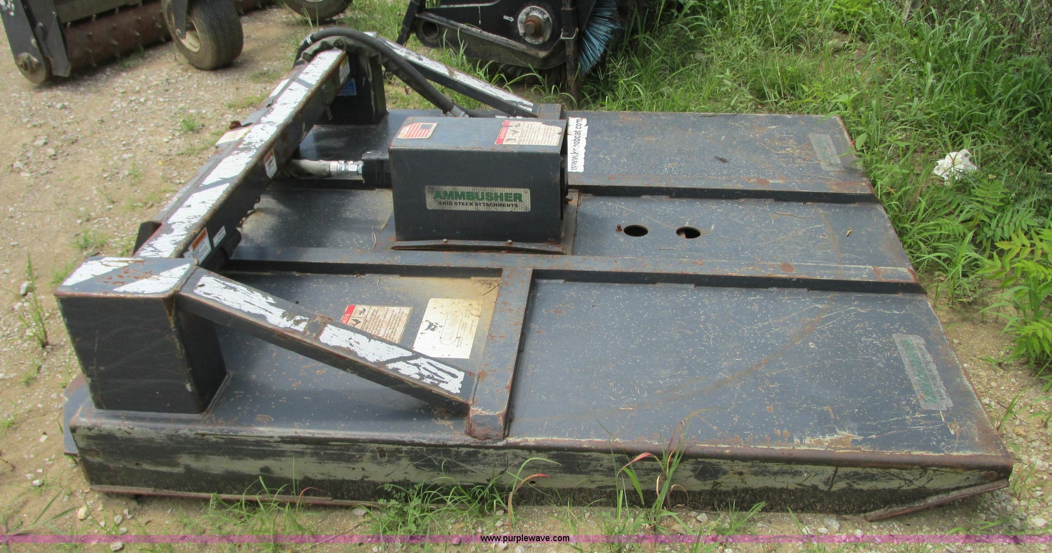 Ammbusher AM720 skid steer brush mower attachment in Blue Springs, MO