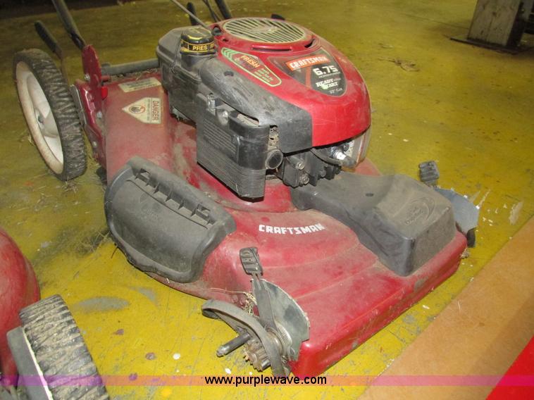 image for item AV9146 (2) Craftsman lawn mowers