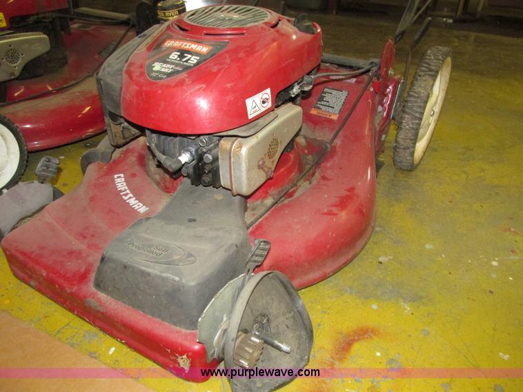 image for item AV9146 (2) Craftsman lawn mowers