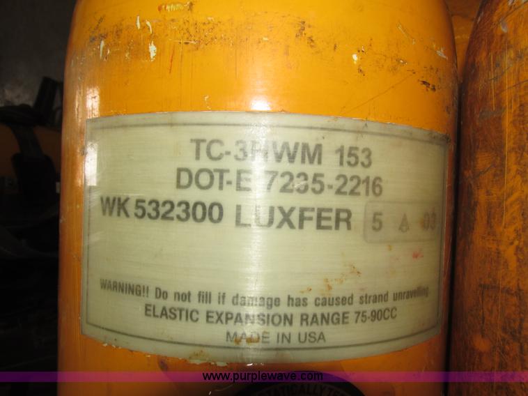 image for item AV9147 (6) Scott SCBA backpacks with tanks