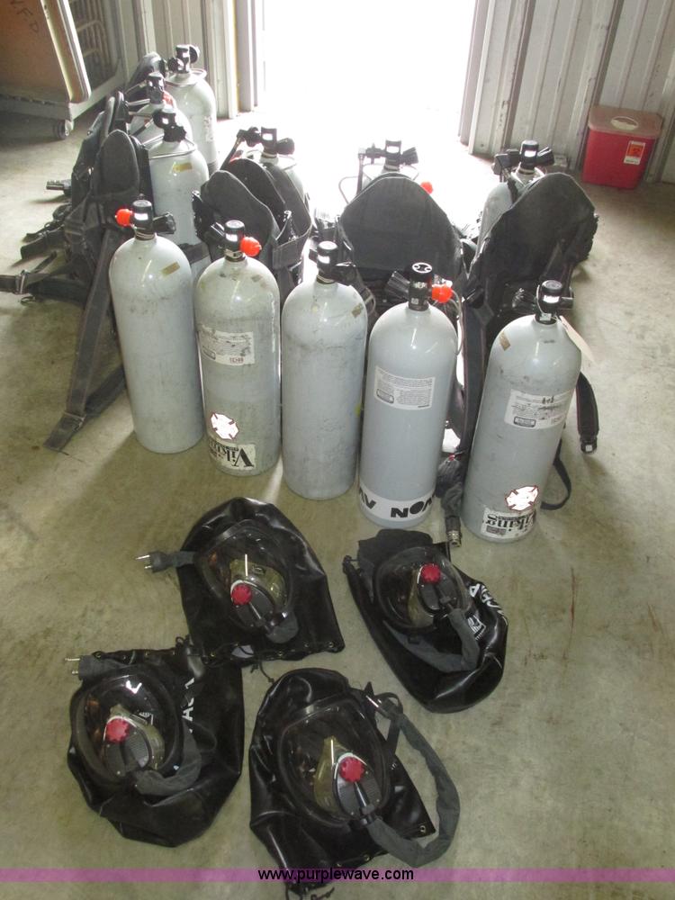 image for item AV9148 (9) Viking SCBA backpacks and accessories