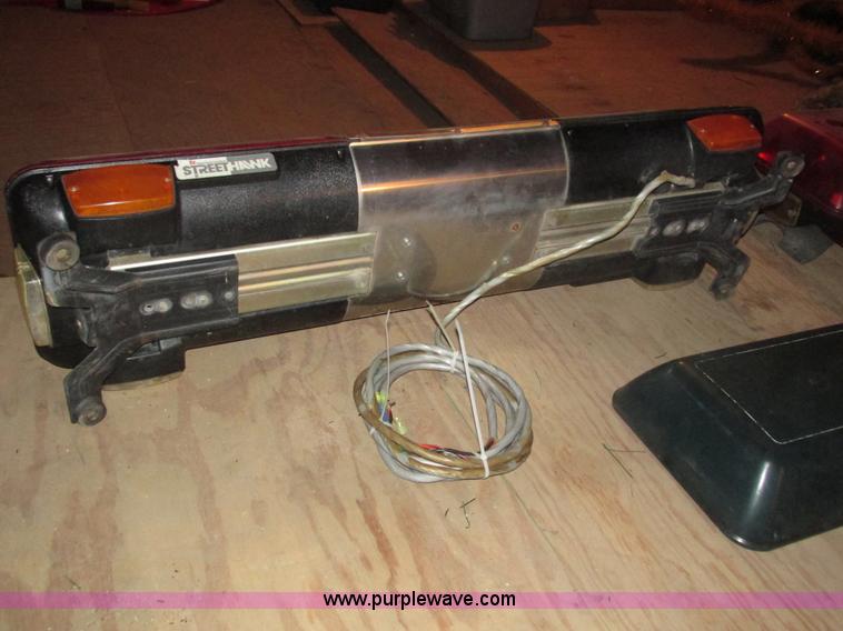 image for item AV9149 Street Hawk red and blue light bars