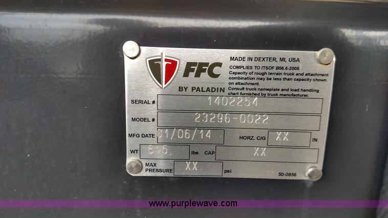 image for item BC9206 FFC snow plow box blade skid steer attachment