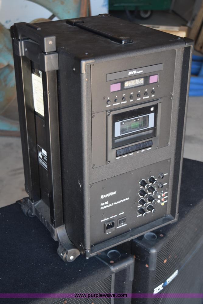 image for item BI9316 PA system and speakers