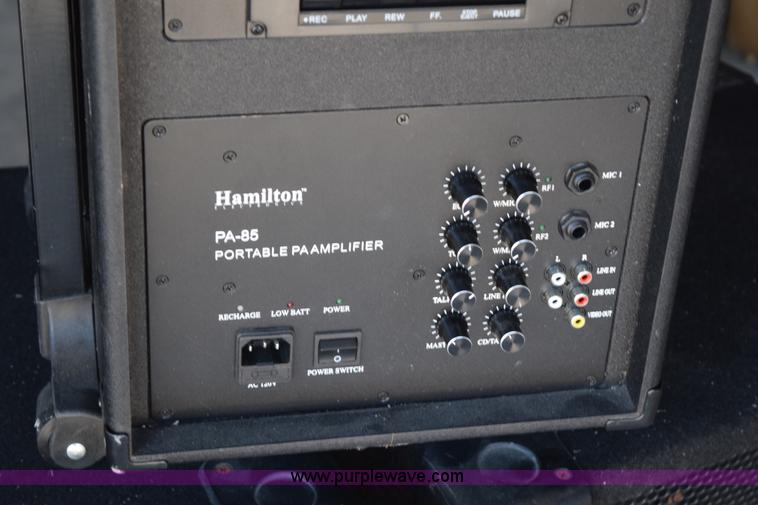 image for item BI9316 PA system and speakers