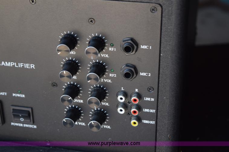 image for item BI9316 PA system and speakers