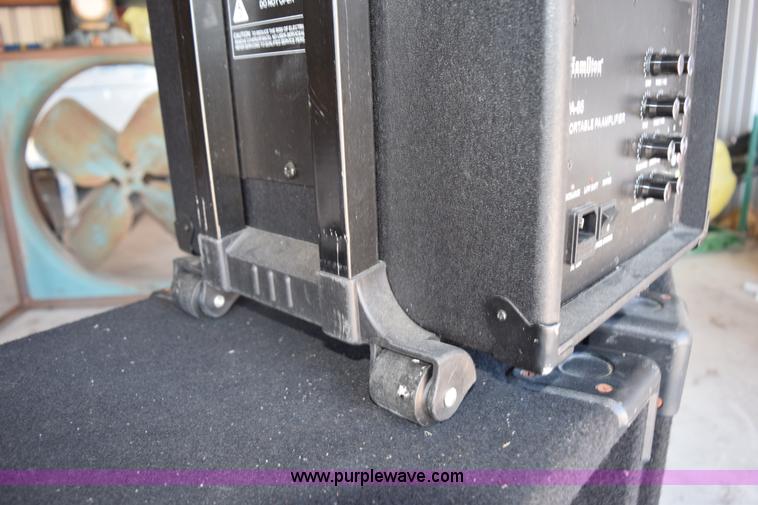 image for item BI9316 PA system and speakers