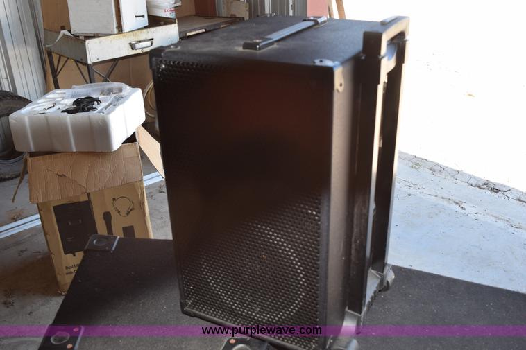 image for item BI9316 PA system and speakers
