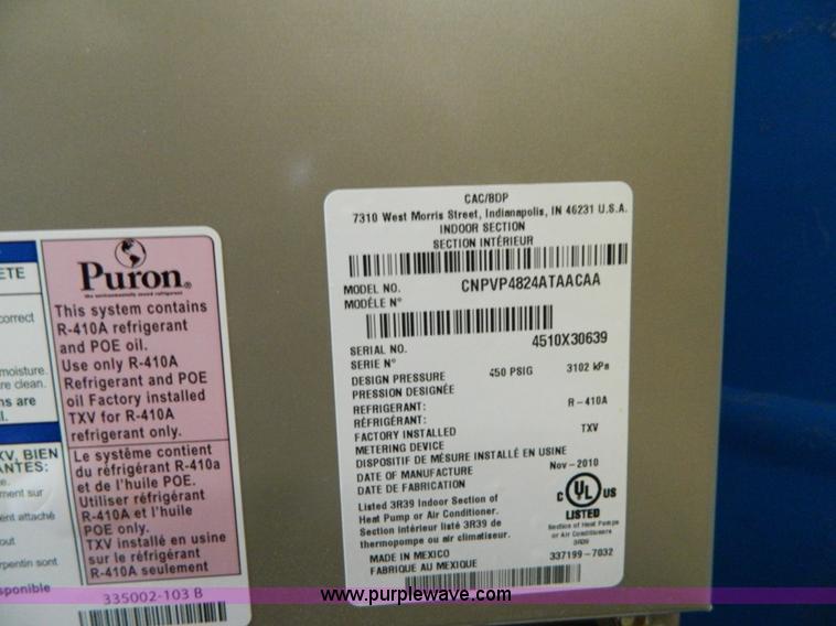 image for item BJ9059 Carrier High Efficiency Puron R-410A condensing unit