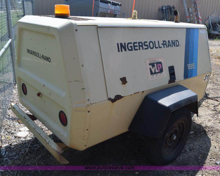 image for item BN9848 Ingersoll Rand 185 air compressor