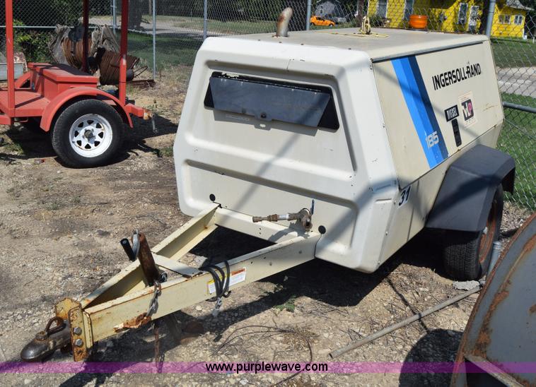 image for item BN9848 Ingersoll Rand 185 air compressor