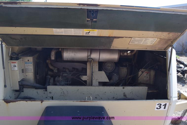 image for item BN9848 Ingersoll Rand 185 air compressor