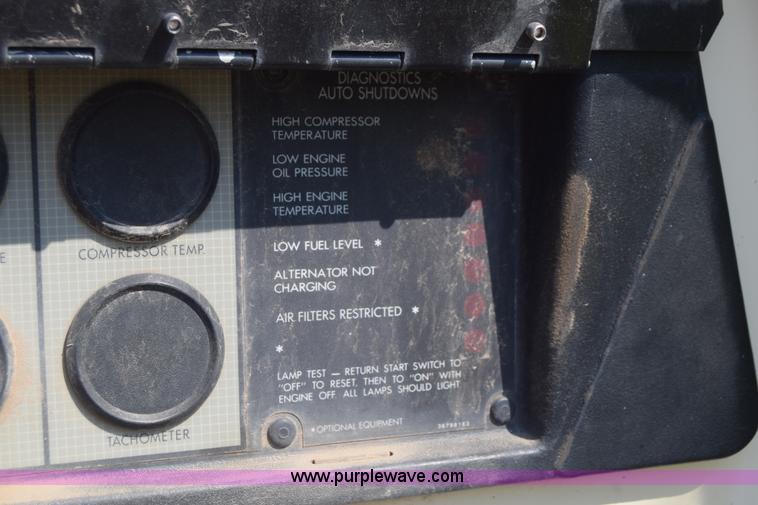 image for item BN9848 Ingersoll Rand 185 air compressor