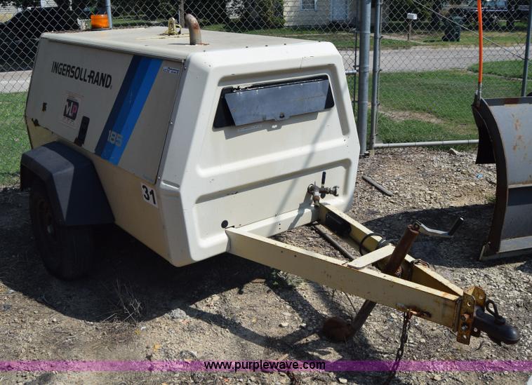 image for item BN9848 Ingersoll Rand 185 air compressor