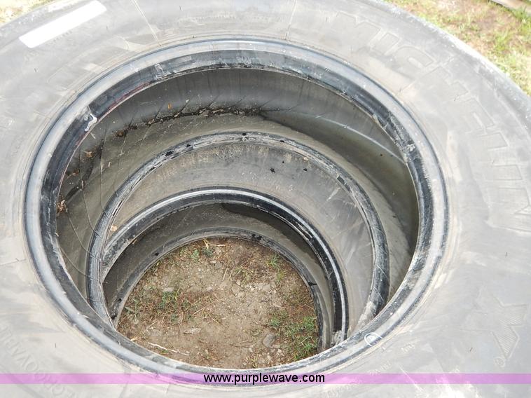 image for item BO9836 (2) Michelin 425/65R22.5 tires