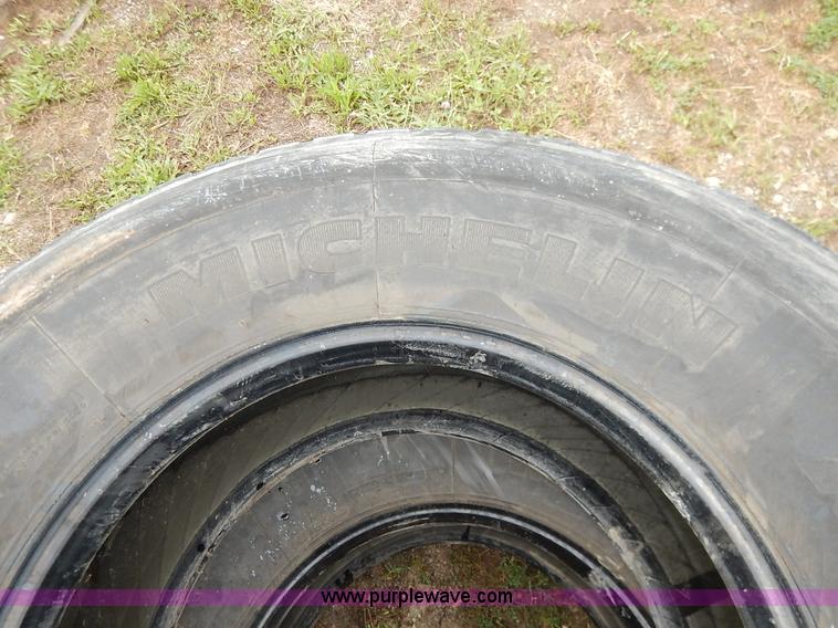 image for item BO9836 (2) Michelin 425/65R22.5 tires