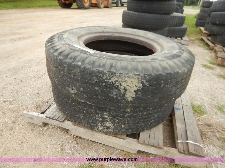 image for item BO9840 (2) Goodyear 10.00-20 tires