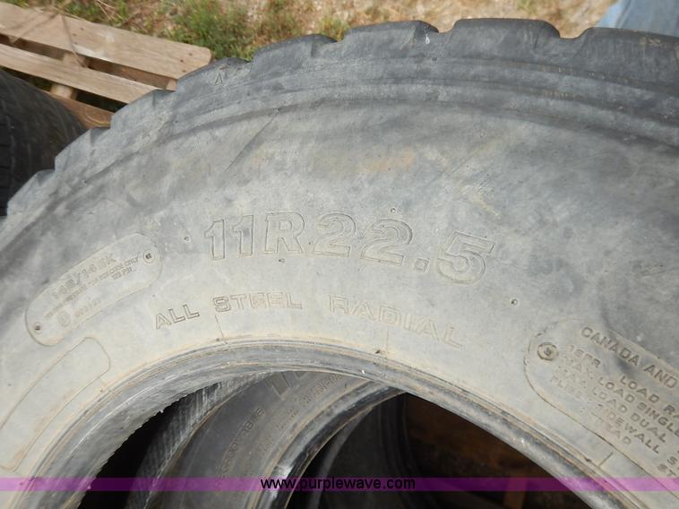 image for item BO9841 (8) 11R22.5 tires