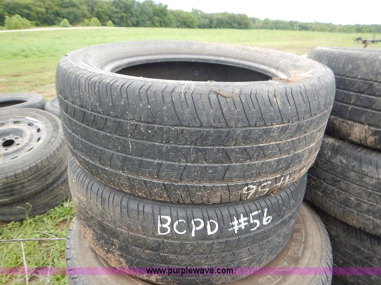 image for item BO9842 (8) Goodyear 235/55R17 tires