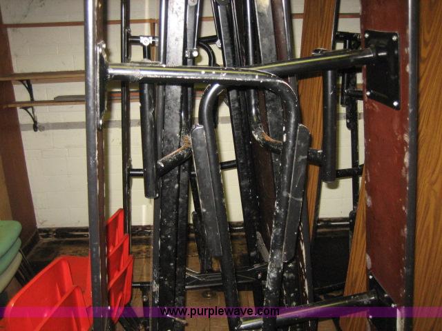 image for item D1649 (6) folding lunch tables