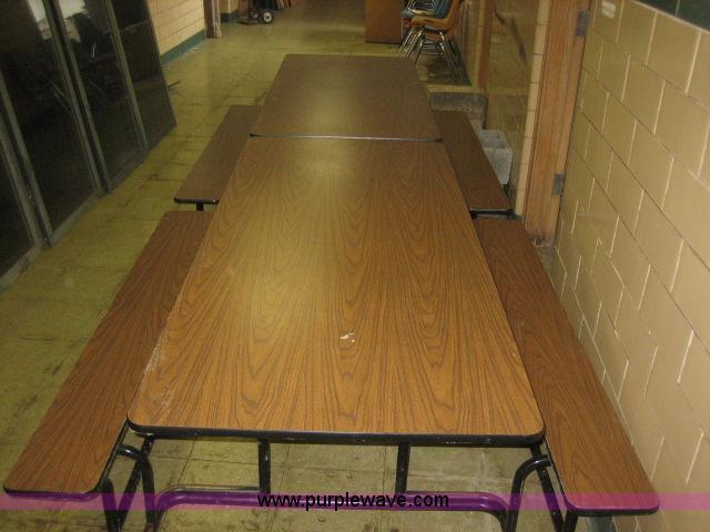 image for item D1649 (6) folding lunch tables