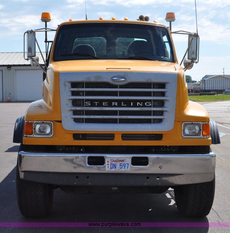 image for item F2498 2003 Sterling LT9500 flatbed truck