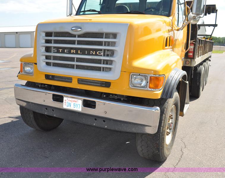 image for item F2498 2003 Sterling LT9500 flatbed truck