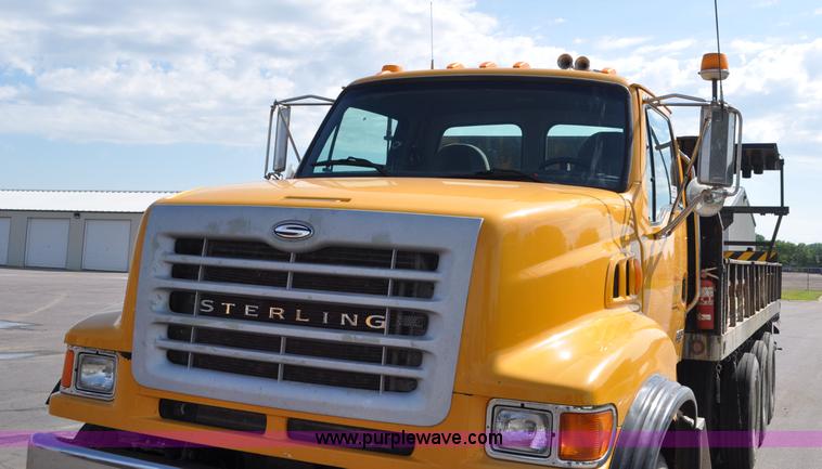 image for item F2498 2003 Sterling LT9500 flatbed truck