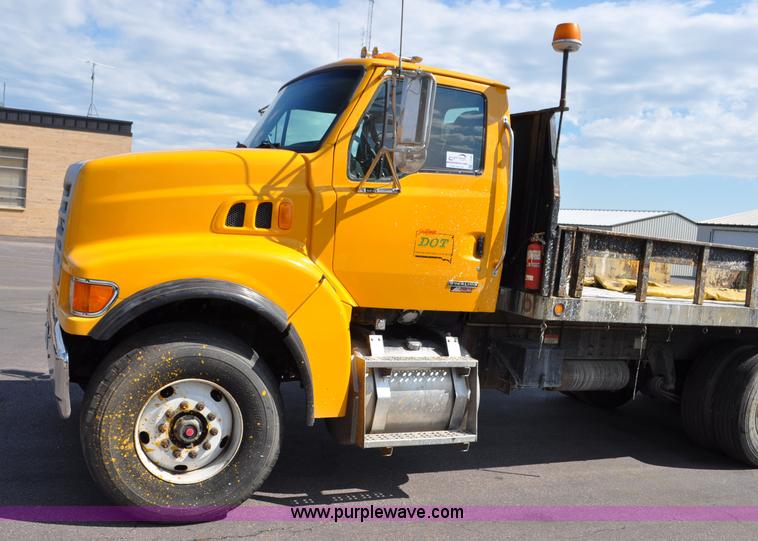 image for item F2498 2003 Sterling LT9500 flatbed truck