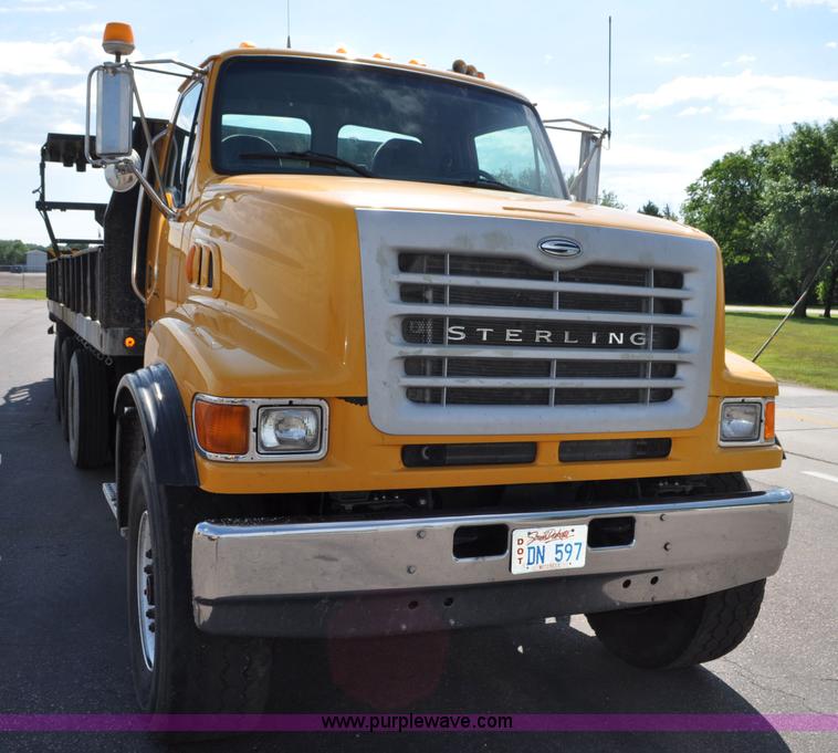 image for item F2498 2003 Sterling LT9500 flatbed truck