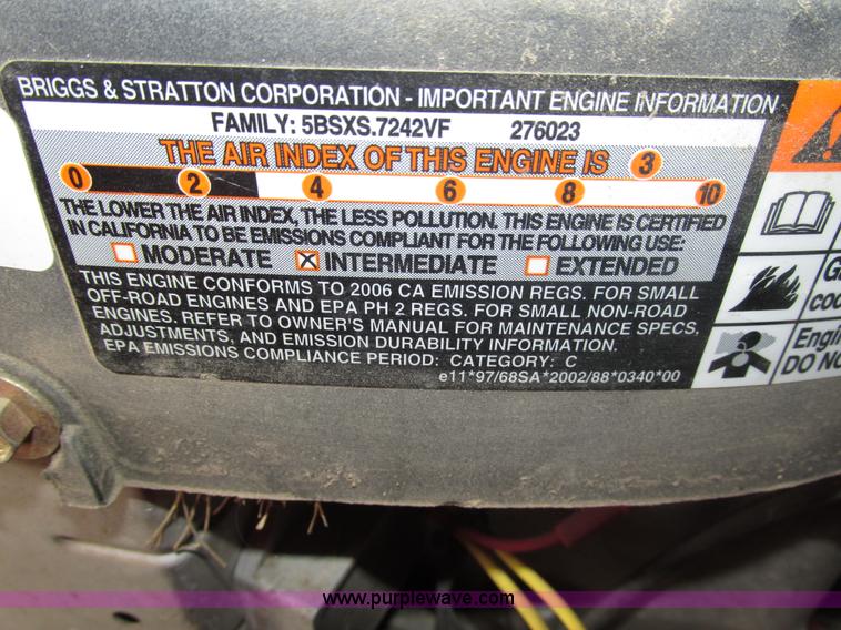 image for item H4517 Ariens EZR1540 lawn mower