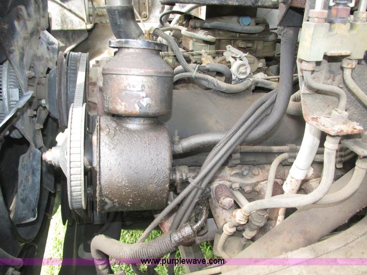 image for item H4520 1989 Chevrolet C60 Custom Deluxe dump flatbed truck