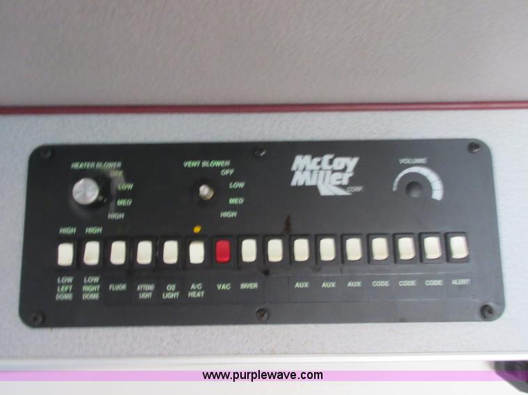 image for item I2013 1998 Ford Econoline E350 ambulance