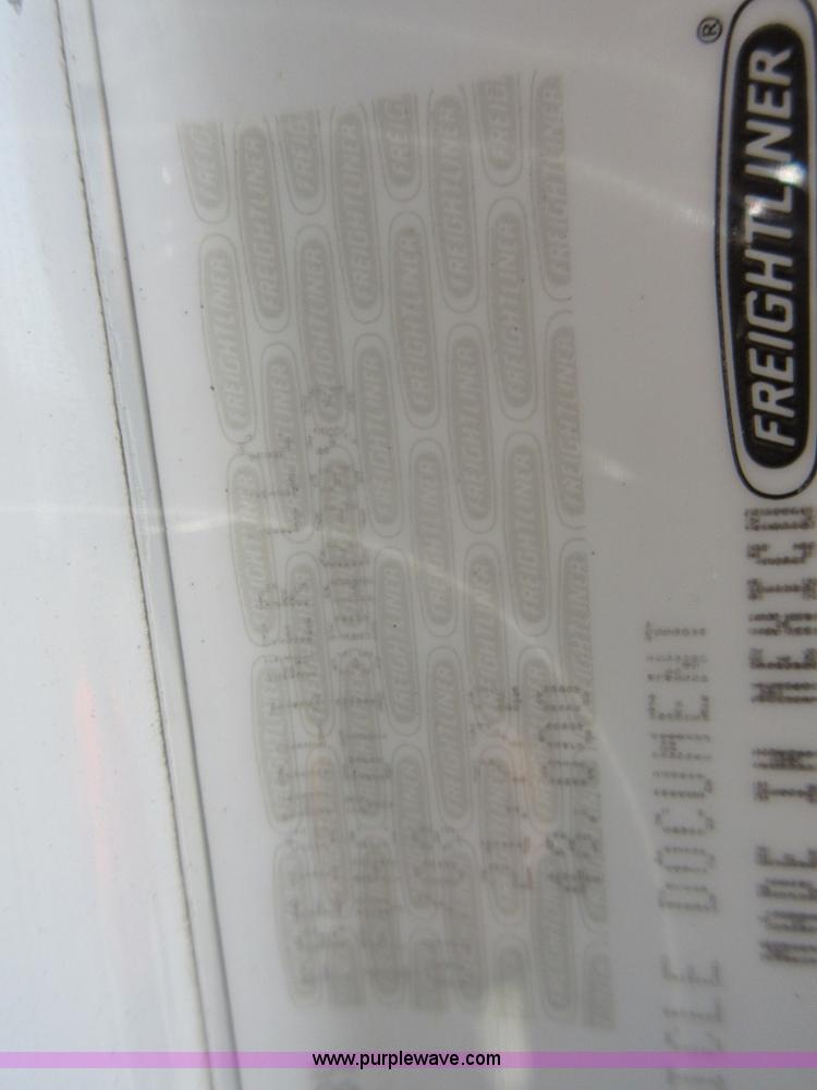 image for item I2014 2008 Freightliner Business Class M2 refuse truck