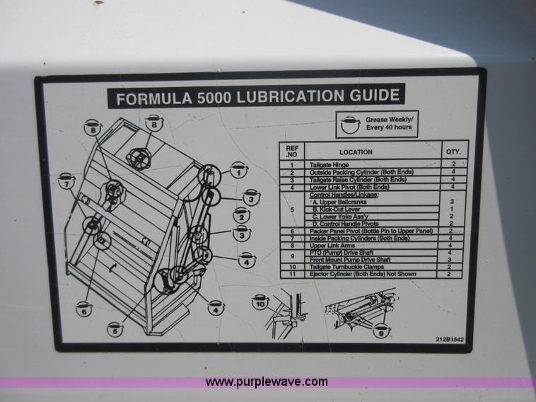 image for item I2014 2008 Freightliner Business Class M2 refuse truck