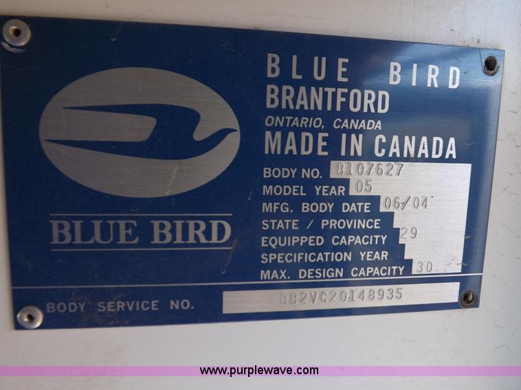 image for item J6864 2005 Ford E450 Super Duty school bus