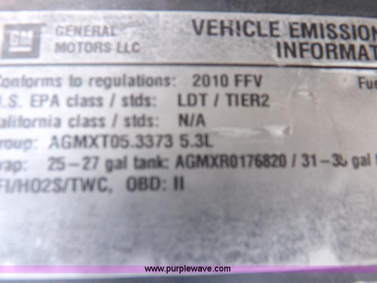 image for item J6871 2010 Chevrolet Tahoe SUV